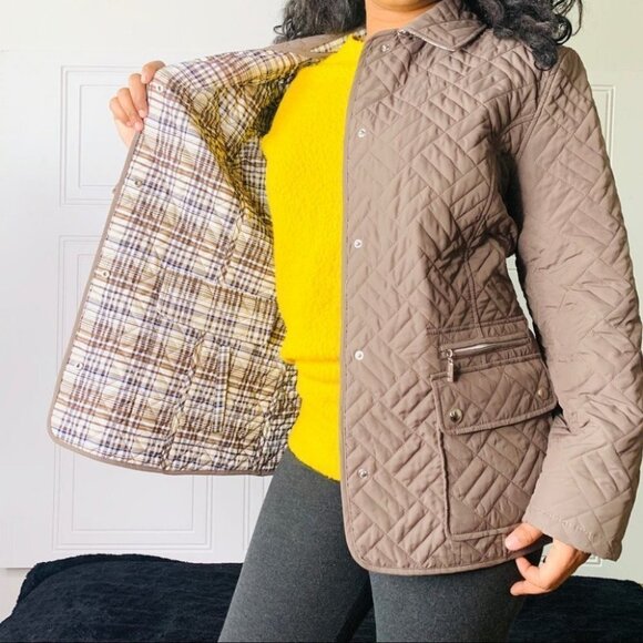 Marcona Reversible jacket brown plus size women size 14 - Picture 3 of 9